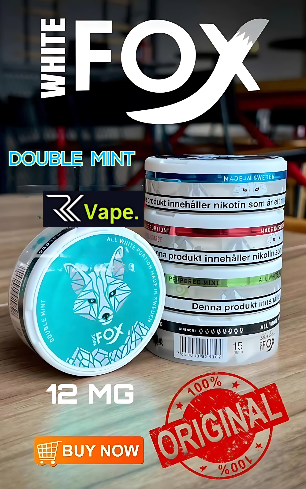 WHITE FOX NICOTINE POUCH - Image 5