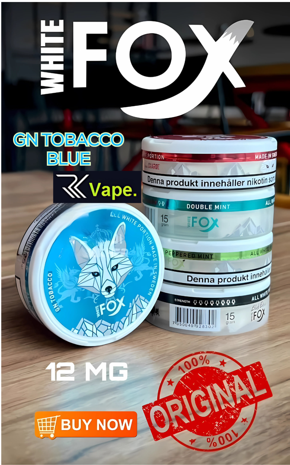 WHITE FOX NICOTINE POUCH - Image 4